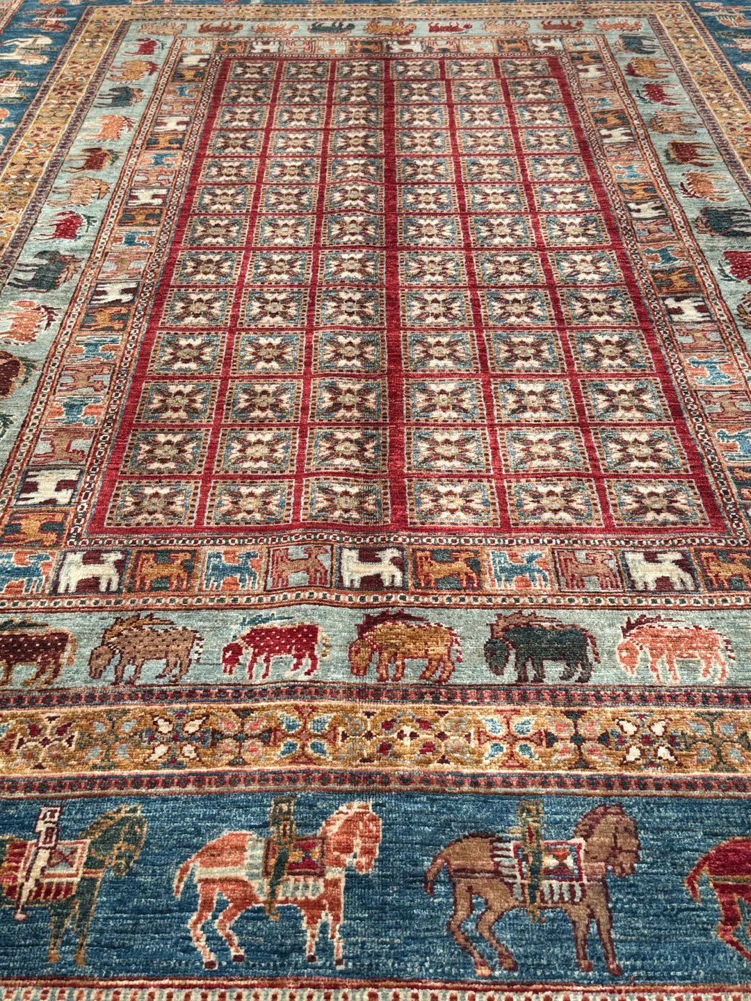 Handwoven Wool Rug – Natural Dyed