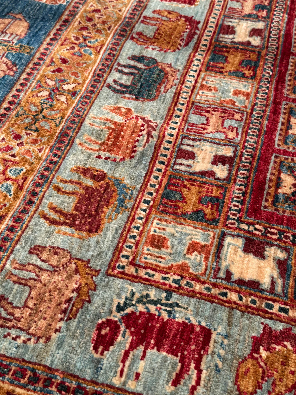 Handwoven Wool Rug – Natural Dyed